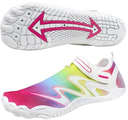 COONE Chaussures d'eau Hommes Plage Chaussures de Natation séchage Rapide Chaussettes d'eau Piscine Plage de Sable extérieur pataugeoire Surf Yoga Pratique