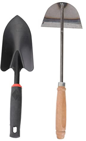 BESPORTBLE Gartenhacke und Schaufel Satz und Eisen Robust und Leicht Ergonomisch Geformt zum Graben im Garten und Beet