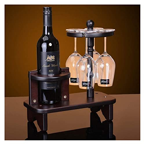 Générique casier à vin,PUCHEN Casier à vin Cadre de Gobelet Suspendu en Bois Massif, étagère Rouge J1030, Acoustique (Couleur: Acoustique) Mariage Comfortable Anniversary