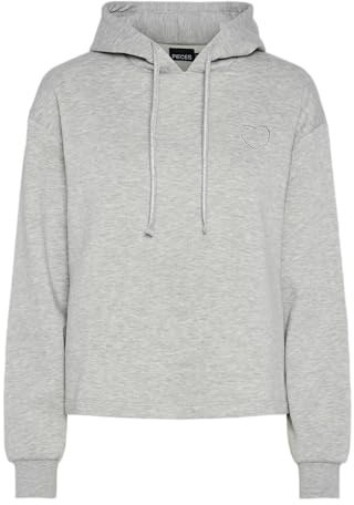 Pieces Damen Pcchilli Ls Heart Hoodie Noos Bc Pcchilli Ls Heart Hoodie Noos Bc (1er Pack)