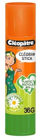 Bâton de colle - Végétale - Blanche - Cléopâtre - CléoBi@ - 36g