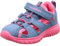 KangaROOS Ki-Rock Lite Ev Sandale, Midnight Blue Daisy Pink Oc, 30 EU