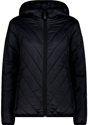 CMP Damen Giacca Da Donna in Nylon Con Cappuccio Fisso Damen Nylonjacke mit fester Kapuze
