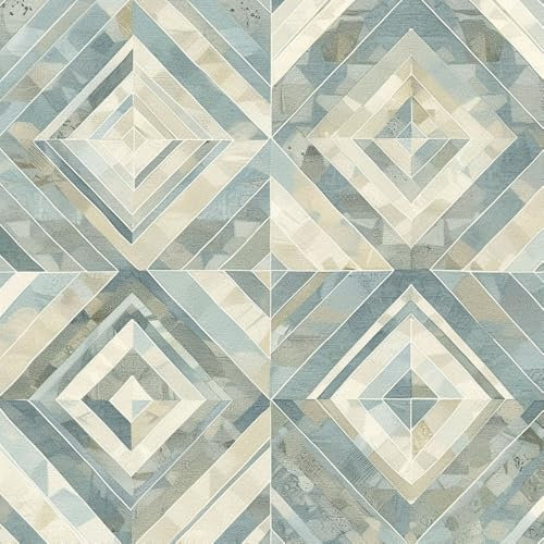 Klebefolie Möbelfolie Tapete Grau Geometrisch Retro Mustertapete Klebefolie Möbel Muster Tapeten Klebetapete Vinyl Wrap Wandtapete Wohnzimmer Schlafzimmer Möbelfolie Bunt Wasserdicht Wallpaper