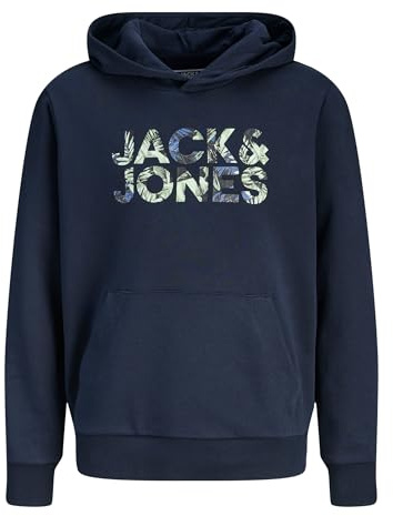JACK & JONES Jjejeff Logo Sweat Hood Jnr