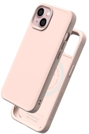 RhinoShield SolidX Hülle für MagSafe für iPhone 15 | Starker Magnet, Fallschutz nach Militärstandard, verstärkte Stoßdämpfung, verbesserter Eckenschutz, schlank, leicht