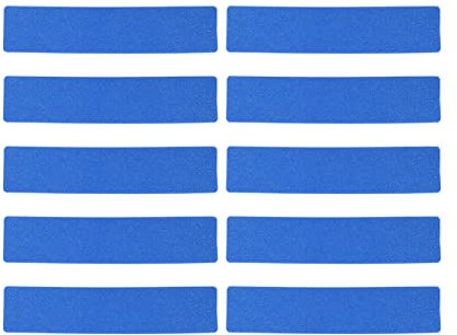 10 PCS Court Line Marker Kit, Multipurpose Tennis Sports Line Sports Court Throw down Markers for Volleyball Tennis Basketball (Blue)