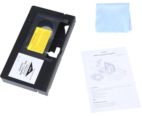 Tragbarer VHS C auf VHS Videokassetten-Adapter für Camcorder-Wiedergabe