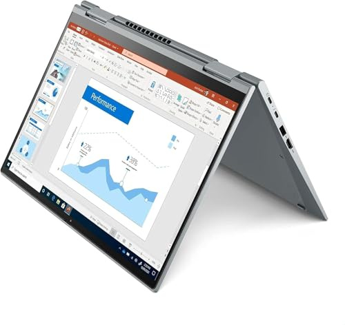 Lenovo ThinkPad X1 Yoga Gen 6, 2-in-1 Touchscreen Laptop, 14 Zoll FHD (1920x1080), Intel Core i7-1185G7, 32GB RAM, 512GB SSD, US QWERTY Tastatur, Windows 11 Pro (Generalüberholt)