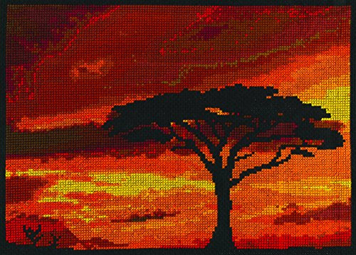 DMC Savannah Sunset Mr x Cross Stitch Kit, Multi-Colour