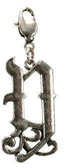 Alpenflüstern Anhänger Trachten-Buchstabe Y fürs Charivari antik-Silber-Farben AAH129