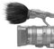 Gutmann Microphone Fur Windscreen Windshield for Panasonic HC-X1 / HX-X1E | Made in Germany