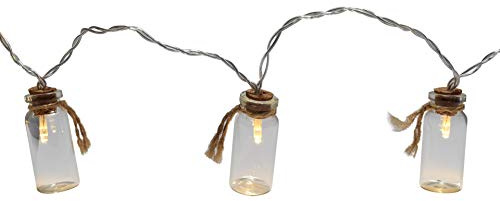 Legami STRI0001 Filo di Luci LED con Vasetti di Vetro