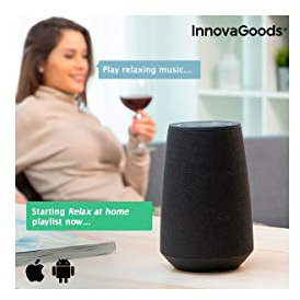 InnovaGoods Haut-Parleur Bluetooth Intelligent Assistant Vocal
