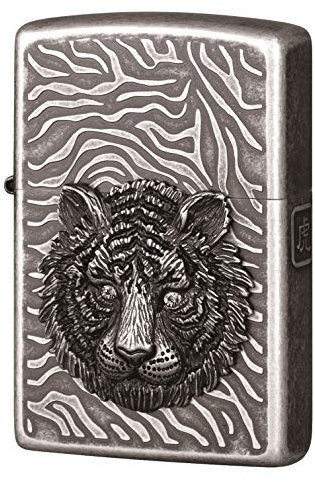 Zippo ZA1-4B Tiger Eye-2005757, Silber, S