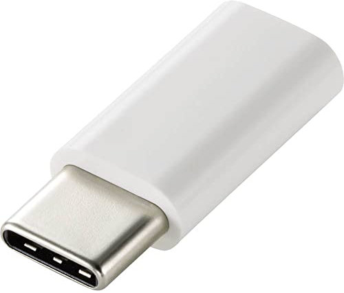 RENKFORCE Adaptador USB 2.0 [1 USB-C? Macho - 1 USB 2.0 Hembra Micro-B]