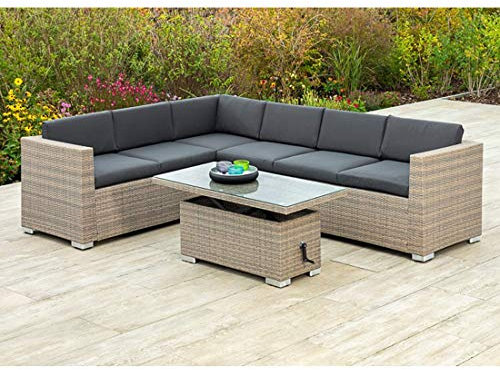 MERXX Lounge-Eckset BELLANTE inkl. Tisch - (28275-275)