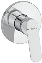 Roca A5A2A25C00 Mezclador Empotrable Ducha, Coleccion Alfa, Cromo