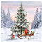 Ambiente - Weihnachten Papierservietten - Winter Animals/Winter Tiere - 33 x 33cm 20 Stück