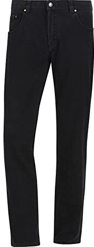 Jan Vanderstorm Herren Tiefbundjeans Okko Schwarz, 4XL (XXXXL) - 68