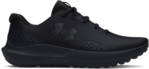 Under Armour UA Charged Surge 4 Zapatillas para correr, Hombre, Black Black Black 100, 42 EU