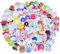 100Pcs Cute Animals Sticker Kawaii Stickers Egg Cartoon Laptop Stickers Waterproof Vinyl Sticker Decals for Kids Adults Scrapbooking Journal DIY Craft Bottle Phone Skateboard Luggage Decor