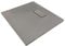 Sanotechnik Brausetasse 80cm x 80cm Steinoptik - Duschwanne Duschtasse SMC Brausewanne Grau Brausetasse Duschbecken Dusche Wanne Bad Badezimmer