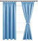 DWCN Vorhang Blickdicht mit Kräuselband Verdunkelungsgardinen 2er Set H 183 x B 117 cm Wärmeisolierend Thermovorhang für Schlafzimmer Wohnzimmer, Hell Blau