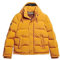 Superdry Herren Everest Short Hooded Puffer Jacke, Senf, XL