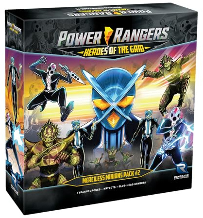 Renegade Game Studios: Power Rangers Heroes of The Grid Merciless Minions Pack #2, Mehrfarbig