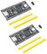 Hailege 2pcs RP2040 Core Board Dual Core 16MB 264KB SRAM TYPE-C USB-C para RP2 Raspberry Pi Pico Micropython con RGB LED
