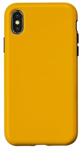 iPhone X/XS Mustard Yellow Case