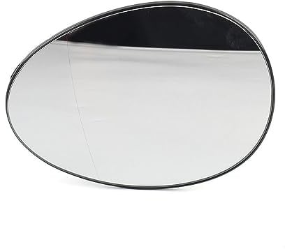 FREEZER DOOR WING MIRROR GLASS 1PC Car Side Wing Mirror Glass Heated Replacement Accessories For BMW For Mini R55 R56 R57 R58 R59 R60 R61 (Color : Left)