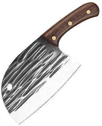 Cuchillo de carnicero Cuchillo de cocina de carnicero Cuchillo de chef serbio con cuchillo de vaina Cocina al aire libre hecha a mano Camping Barbacoa Cuchillo for cortar A Cuchillo for cortar B Cuchi