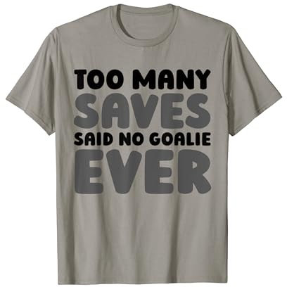 Torhüter Tormann Tor - Maske Eishockey Torwart T-Shirt