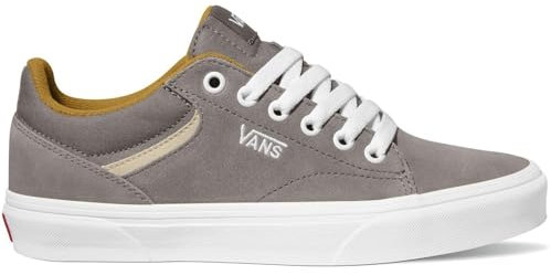 Vans Womens's Seldan Sneaker, Retro pop Gray/crème Brulee, 4.5 UK