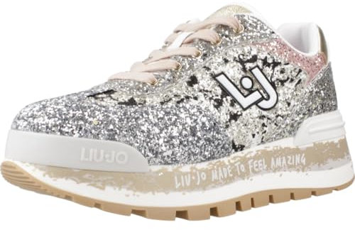 Liu Jo - Sneaker Nero/argento/rosa art.BF4047TX007 NERO/ARGENTO/ROSA 39