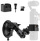 BOXOB Ventosa per Osmo Pocket 3, Kit Supporto per Parabrezza e Finestrino con Vite Universale da 1/4 per Osmo Pocket3 Osmo Action Insta360 Supporto per Telefono Cellulare