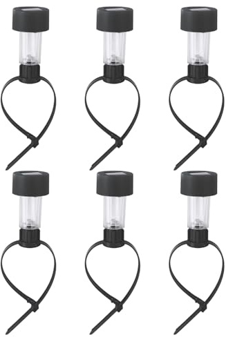 SkyPOOU Lot de 6 lampes LED étanches à énergie solaire pour piscines hors sol, économes en énergie