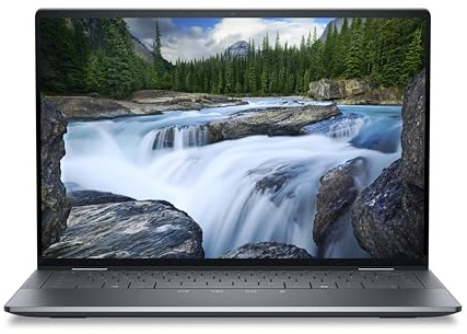 Dell Latitude 14 9450 14 QHD+ 2-in-1 Touchscreen, Core Ultra 5-135U (12 Cores), 1TB PCIe Gen 4.0x4 NVMe, 16GB LPDDR5x, Fingerprint Reader, WIFI 7 & BT 5.4, UK Backlit Keys, Windows 11 Pro (Renewed)