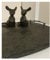 Pair of cast iron mice 'Paws Together' - great fun for a cheese board or decorative accessory!