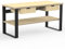 AUPROTEC Profi Design Werkbank 1600 x 750 x 850 mm Arbeitsplatte Multiplex 40mm mit 2 Schubladen und Ablage Holz Werkbankplatte Multiplexplatte Industriequalität Massiv Arbeitstisch