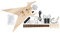 Rocktile DIY ZW Bausatz E-Gitarre (Do-it-yourself E-Gitarre Bausatz ZW-Style, Korpus: Linde, Hals: Ahorn geschraubt, Griffbrett: Blackwood)