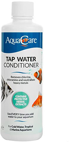 AquaCare Tap Water Conditioner For Freshwater Aquariums (240 ml) Keep Your Fish Safe By Quickly Removing Harmful Toxins Before Adding Water To Your Fish Tank