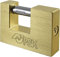 CANDADO RECTANGULAR CON 2 LLAVES 90MM