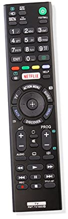 AULCMEET RMT-TX100D - Mando a Distancia reemplazado para Sony TV KD-75X9105C KDL-55W808C KDL-55W809C KDL-55W755C KDL-55W756C KDL-50W80xC KDL-50W805C KDL-50W809C KDL-50W70W75C KDL-50W756C KDL-43W805C