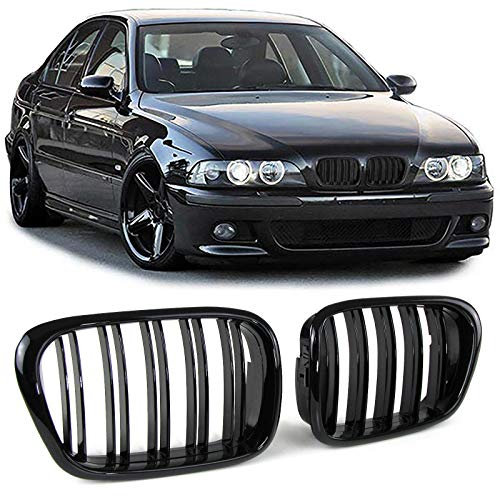 Sport Kühlergrill Doppelsteg Performance Glanz passend für BMW 5er E39 95-03