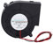 12V 2.4A Brushless Blower Ventilateur De Refroidissement Double Ball Turbine Air Blower Ventilateur De Refroidissement À Faible Bruit D'échappement D'air De Refroidissement Radial Ventilateur À Flux C