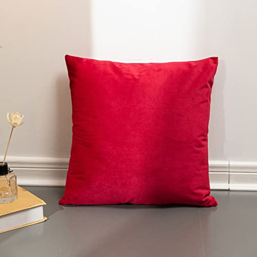 Nunubee Einfarbiger dekorativer Plüsch-Kissenbezug Kissenbezug Nordic Simple Pillowcase für Schlafsofa 30 * 50cm