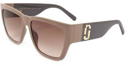 Marc Jacobs Unisex Marc 646/s Sunglasses, 690/HA BEIGE Grey, 57